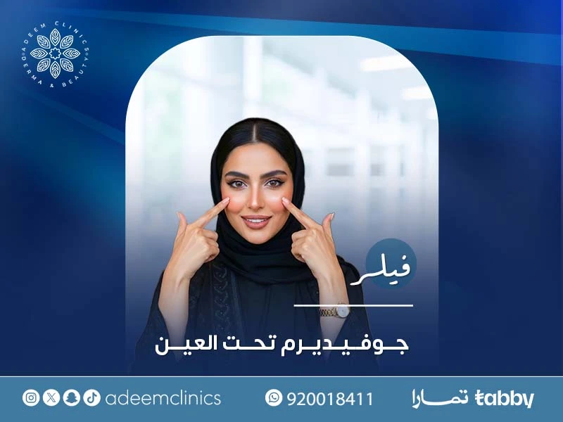 فيلر جوفيديرم تحت العين