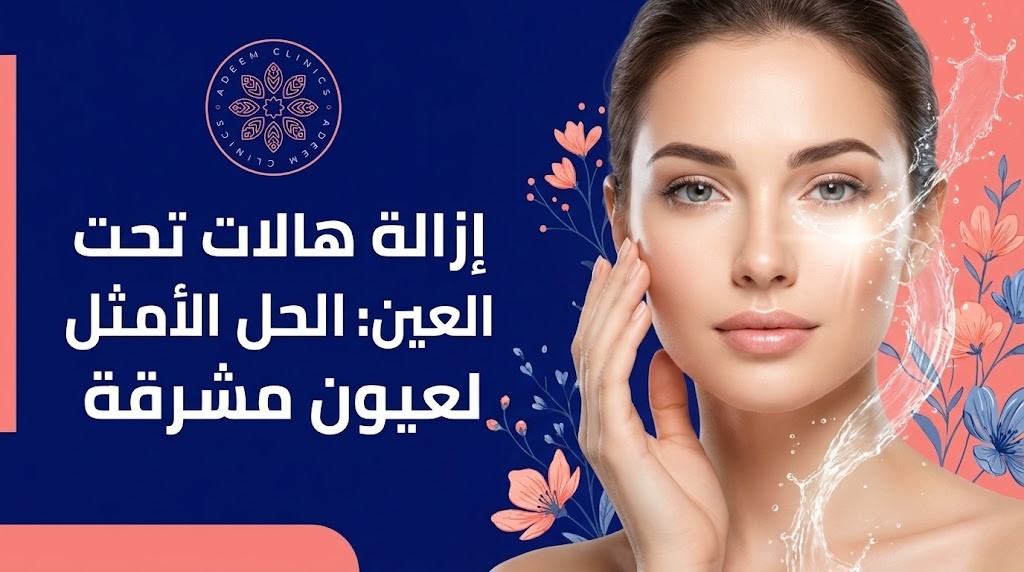 إزالة هالات تحت العين
