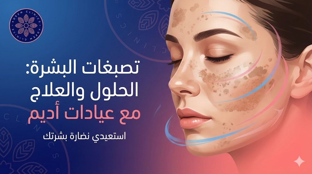 تصبغات البشرة : تخلصي من الكلف والنمش بأحدث التقنيات العالمية