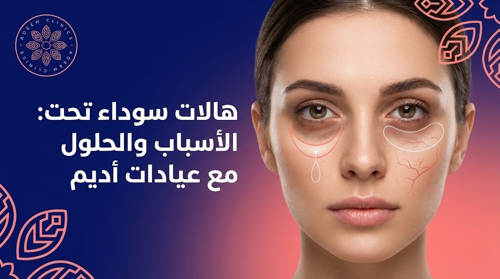 هالات سوداء تحت العين