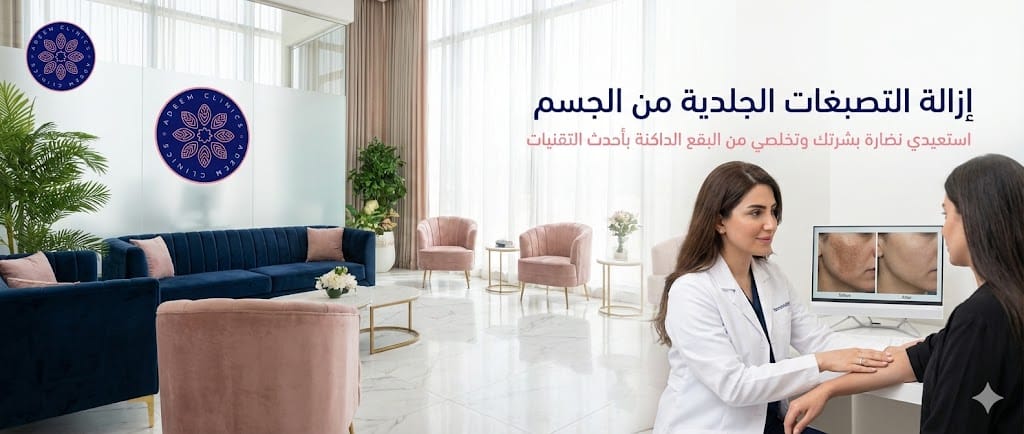 إزالة التصبغات الجلدية من الجسم