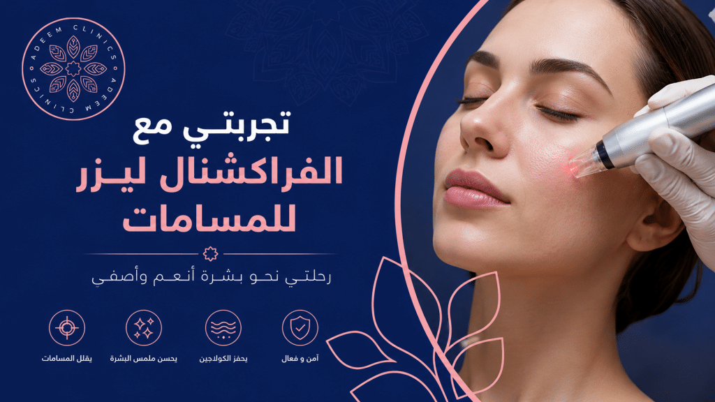 تجربتي مع الفراكشنال ليزر للمسامات